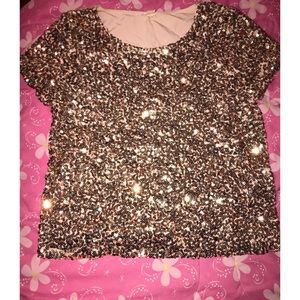 Forever 21 Sequin Top